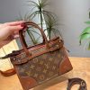 LV Monogram Retro Top Handle Satchel Bag C2301250
